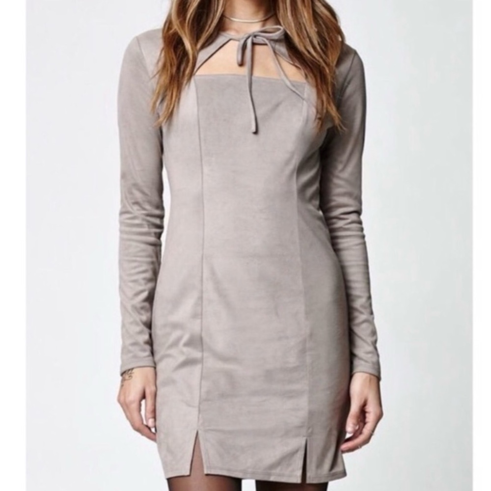 NWT Kendall + Kylie Suede Mini Dress
